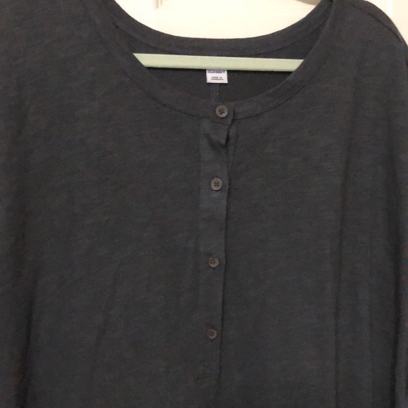 Old Navy new with tags cotton gray t shirt dress‎ perfect for year round - Picture 1 of 5